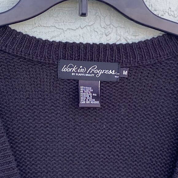 Work In Progress Vintage Sz M Ugly Christmas Sweater - Picture 9 of 9